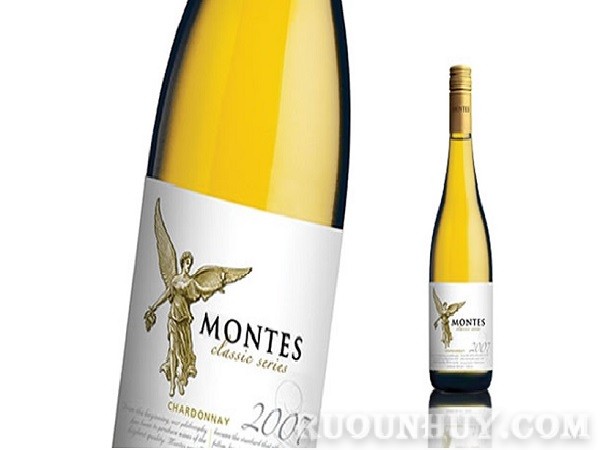 Rượu vang Chile Montes Classic Series trắng đứng đầu trong danh sách các loại rượu vang trắng