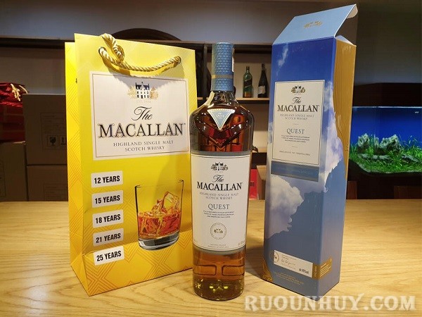 Rượu Macallan Quest - chai rượu mạnh ngon giá tốt bạn không nên bỏ qua