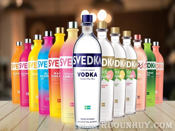 Svedka là một trong 6 loại rượu Vodka nổi tiếng nhất hiện nay