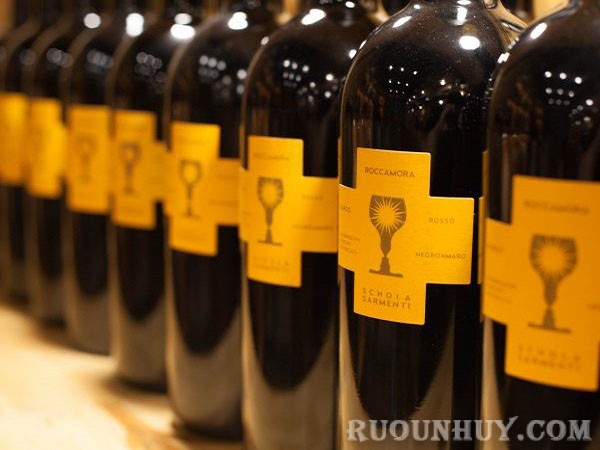 Rượu vang Ý Chén Thánh là chai rượu vang đỏ ngon biếu Tết Quý Mão 2023